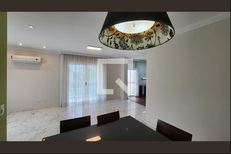 Detalhe Sala de apartamento para alugar com 3 quartos, 158m² em Boqueirão, Santos