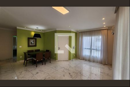 Sala de apartamento para alugar com 3 quartos, 158m² em Boqueirão, Santos