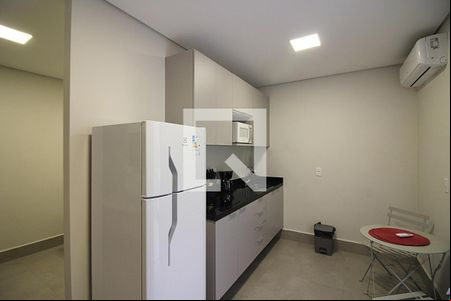 Sala/Cozinha de kitnet/studio para alugar com 1 quarto, 26m² em Centro, São Bernardo do Campo