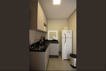 Cozinha  de kitnet/studio para alugar com 1 quarto, 20m² em Centro, São Bernardo do Campo