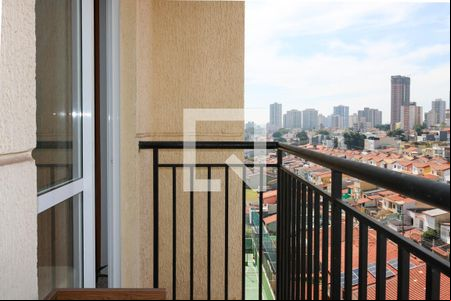 Varanda e Área e Serviço de apartamento para alugar com 2 quartos, 46m² em Campestre, São Caetano do Sul