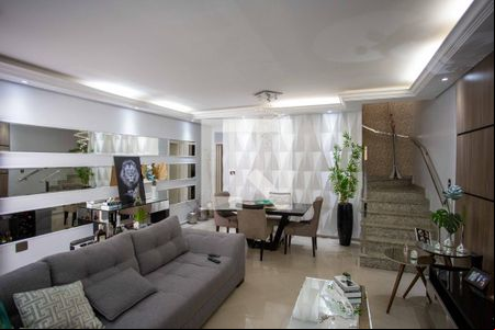 Sala de apartamento à venda com 3 quartos, 169m² em Jardim Brasilandia, São Bernardo do Campo