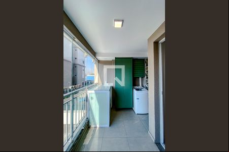Varanda da Sala de apartamento à venda com 2 quartos, 59m² em Pari, São Paulo