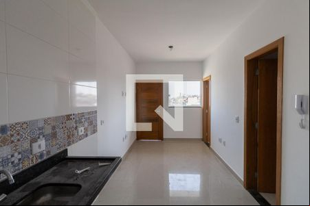 Sala e Cozinha Integrada  de apartamento à venda com 2 quartos, 40m² em Cidade Patriarca, São Paulo