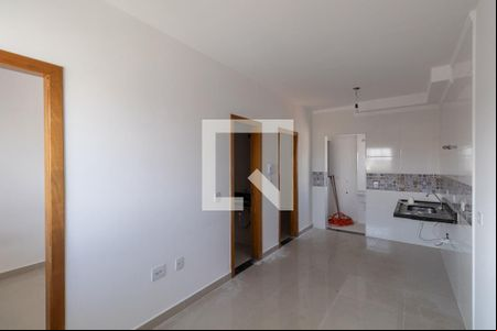 Sala e Cozinha Integrada  de apartamento à venda com 2 quartos, 40m² em Cidade Patriarca, São Paulo
