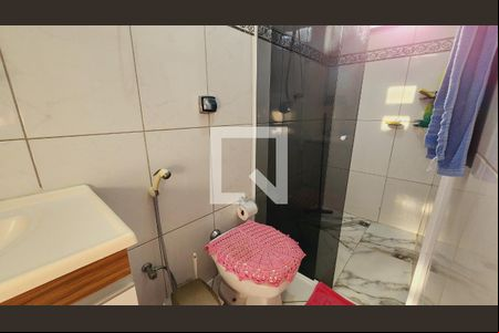 Banheiro da Suíte de casa à venda com 4 quartos, 187m² em Jardim Promeca, Várzea Paulista
