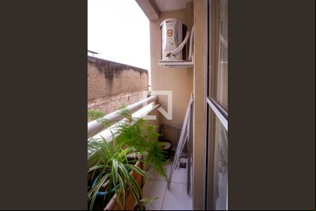 Varanda da Sala de apartamento à venda com 2 quartos, 64m² em Centro, Niterói