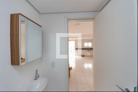 Banheiro de kitnet/studio à venda com 1 quarto, 35m² em Vila Alpina, São Paulo