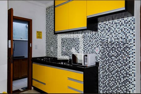 Sala / Cozinha de casa para alugar com 2 quartos, 50m² em São João do Rio Vermelho, Florianópolis