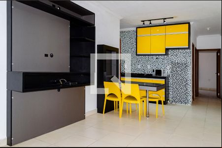 Sala / Cozinha de casa para alugar com 2 quartos, 50m² em São João do Rio Vermelho, Florianópolis