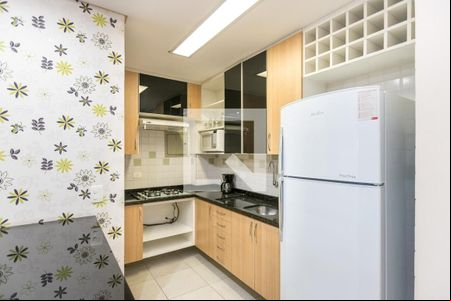 Cozinha - Armários de apartamento para alugar com 1 quarto, 40m² em Rebouças, Curitiba