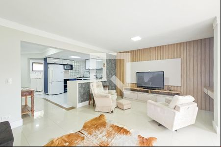 sala de apartamento para alugar com 3 quartos, 144m² em Balneario Cidade Atlantica, Guarujá