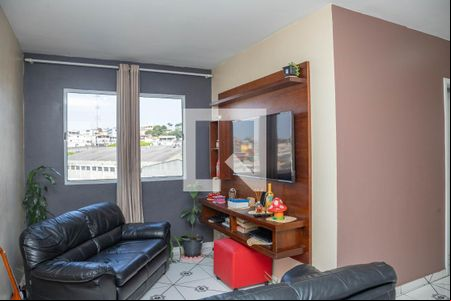 Sala  de apartamento à venda com 2 quartos, 45m² em Conceição, Diadema