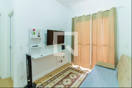 Sala / Cozinha de apartamento para alugar com 1 quarto, 28m² em Água Branca, São Paulo