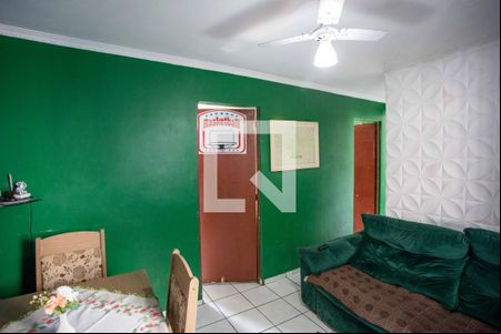Sala de apartamento à venda com 2 quartos, 52m² em Conceição, Diadema
