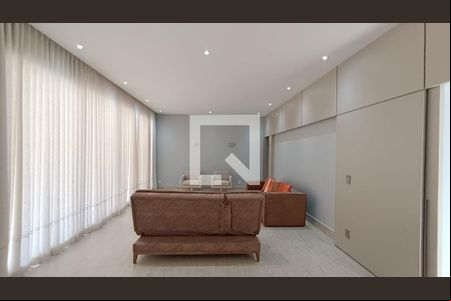 sala de casa de condomínio à venda com 4 quartos, 334m² em árgada, Nova Lima