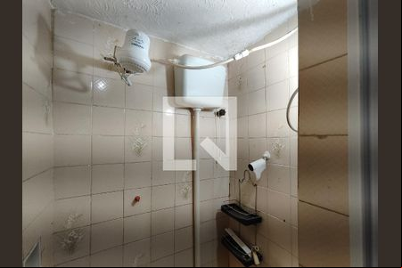 Banheiro de kitnet/studio à venda com 1 quarto, 9m² em Catumbi, Rio de Janeiro
