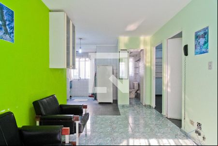 Sala de apartamento para alugar com 2 quartos, 47m² em Vila Jaguara, São Paulo