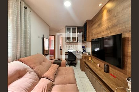 Sala de apartamento à venda com 2 quartos, 88m² em Vila Progresso, Santo André