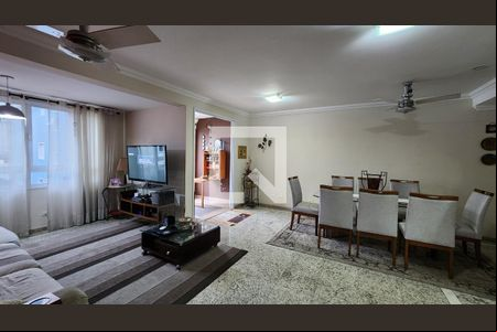 Sala de casa para alugar com 4 quartos, 260m² em Embaré, Santos