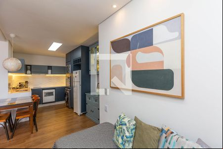 Sala de apartamento à venda com 1 quarto, 44m² em Centro, Belo Horizonte
