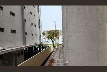 Vista da Sala de apartamento para alugar com 1 quarto, 60m² em Boqueirão, Santos