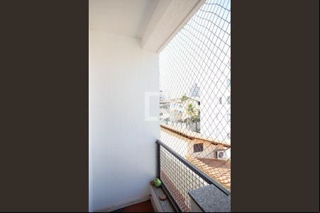 Varanda da Sala de apartamento à venda com 2 quartos, 51m² em Ana Lúcia, Belo Horizonte