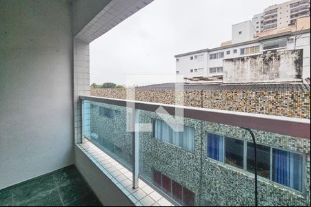 Varanda  de apartamento para alugar com 3 quartos, 96m² em Jardim Tejereba, Guarujá