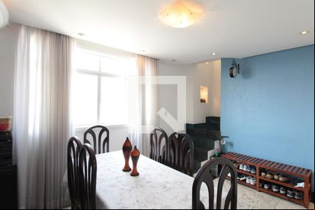 Sala de Jantar de apartamento à venda com 4 quartos, 160m² em Paquetá, Belo Horizonte