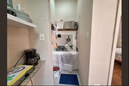 Cozinha de apartamento à venda com 1 quarto, 35m² em Centro, Rio de Janeiro