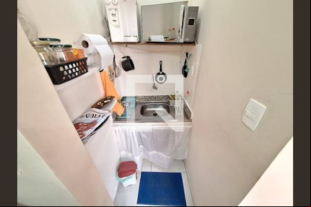 Cozinha de apartamento à venda com 1 quarto, 35m² em Centro, Rio de Janeiro