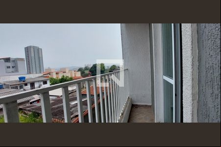 Varanda Sala de apartamento à venda com 2 quartos, 96m² em Vila Tibiriçá, Santo André