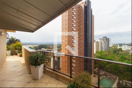 Varanda da Sala 1 de apartamento à venda com 4 quartos, 250m² em Morro do Espelho, São Leopoldo