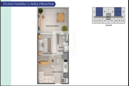 Apartamento à venda com 1 quarto, 24m² em Nova Suíça, Belo Horizonte
