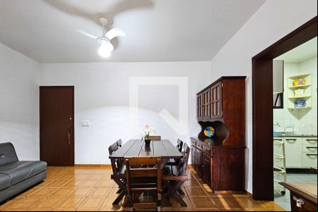 Sala de apartamento para alugar com 1 quarto, 60m² em Jardim Tres Marias, Guarujá