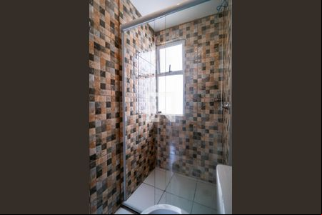 Banheiro da Suíte de apartamento para alugar com 2 quartos, 53m² em Vila Guilherme, Votorantim