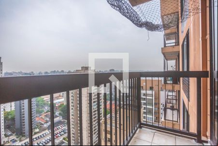Varanda de kitnet/studio para alugar com 1 quarto, 43m² em Vila Clementino, São Paulo