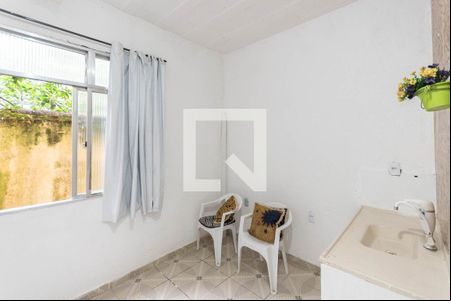 Sala/Cozinha/quarto de casa para alugar com 1 quarto, 23m² em Tijuca, Rio de Janeiro