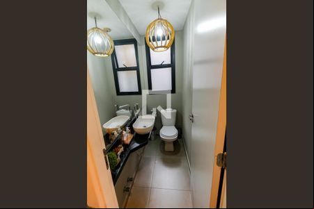 Lavabo de casa de condomínio à venda com 2 quartos, 89m² em Real Parque, São Paulo