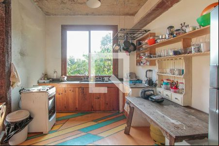 Cozinha de casa de condomínio para alugar com 3 quartos, 250m² em Joá, Rio de Janeiro