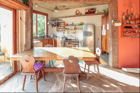 Cozinha de casa de condomínio para alugar com 3 quartos, 250m² em Joá, Rio de Janeiro