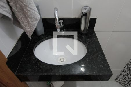 Lavabo de casa de condomínio à venda com 3 quartos, 105m² em São João Batista, Belo Horizonte