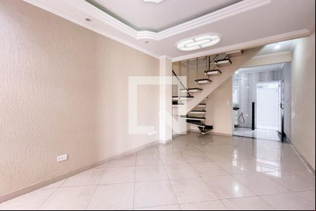 Sala de casa de condomínio à venda com 2 quartos, 85m² em Nova Petrópolis, São Bernardo do Campo