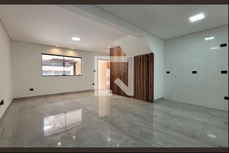 Sala de casa à venda com 3 quartos, 100m² em Jardim das Maravilhas, Santo André