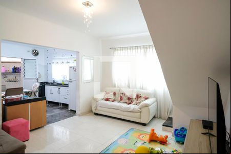 Sala de casa à venda com 3 quartos, 120m² em Nova Gerti, São Caetano do Sul