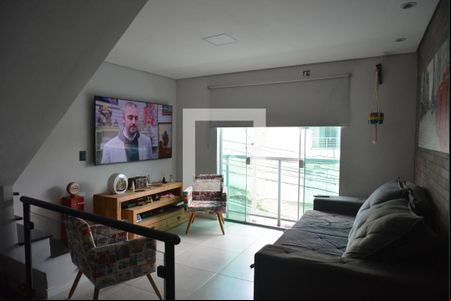 Sala de casa à venda com 2 quartos, 100m² em Jardim, Santo André