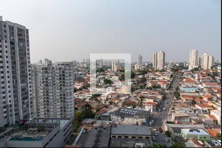 Vista da sala de kitnet/studio à venda com 1 quarto, 28m² em Vila Dom Pedro I, São Paulo