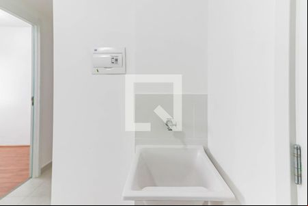 Sala / Cozinha / Lavanderia de apartamento à venda com 2 quartos, 32m² em Jardim Celeste, São Paulo
