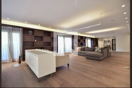 Sala de casa de condomínio à venda com 4 quartos, 570m² em Jardim Morumbi, São Paulo