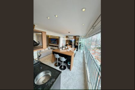 Sala de apartamento para alugar com 3 quartos, 121m² em Belém, São Paulo